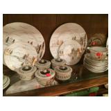 Vintage Kutani Gold and White China from Japan