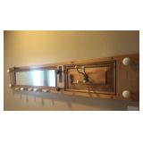 Unusual door knob hat rack 
