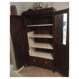 Beautiful wood cabinet 