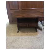 Table converted from Antique chair