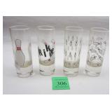 PhotoFOUR BOWLING THEME 4" SHOT CUPS Description