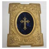 BOOK COVER FRONT WITH CROSS. 9.5" TALLPhoto Description