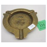 1946 USS KEARSARGE BRASS ASHTRAY. US NAVYPhoto Description