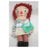 VINTAGE RAGGEDY ANN 6.5" DOLLhoto Description