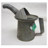 GALVANIZED 1 QT OIL CANPhoto Description