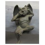 TAIWAN RESIN GARGOYLE SHELF SITTER. 5" TALLPhoto Description