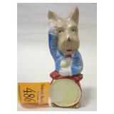 JAPANESE VINTAGE SCOTTIE DOG, 4" TALL