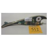 ALPACA MEXICO FISH BOTTLE OPENER. 5" LONG