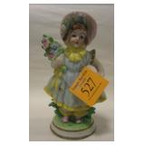 JAPANESE 6" TALL FIGURE OF A GIRL