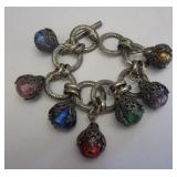 FRENCH MADE BRACELET WITH GLASS BEADS
