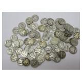 8.30 face value mercury dimes