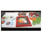 glass open salts and other