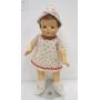 EFFANBEE PATSY ANN DOLL COMPOSITION, HAS SOME CRAZING FROM AGE. 19" TALL