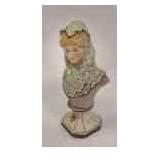 MAUGER & FILS 19TH CENTURY FRENCH BISQUE BUST