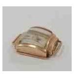 583 GOLD WATCH. RUNS