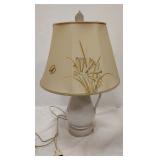 ARTIST SIGNED PAINTED LAMP SHADE