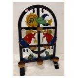 MEXICAN METAL CANDLE HOLDER