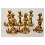 BRASS CANDLE HOLDER PLACE HOLDERS