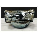 ART GLASS PURSE SCULPTURE