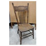 PRESSED BACK CHAIR