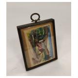 MINI WATERCOLOR ATTIBUTED TO SIGNE E. LARSON