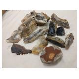 SLICED AND POLISHED STONES