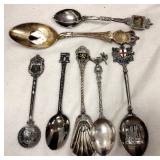 800 & 925 silver spoons