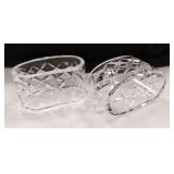 Waterford crystal napkin rings