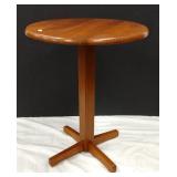 NEWER TEAK SIDE TABLE