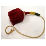 GUATEMALAN CLOTH COVERED METAL BELL