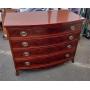 1940'S BOW FRONT CHEST