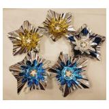 FOIL TINSEL CHRISTMAS TREE REFLECTORS