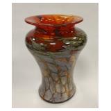 THOMAS STEMPEL ART GLASS VASE