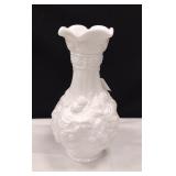 IMPERIAL GLASS GRAPE MOTIF VASE