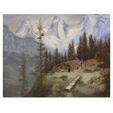 LANDSCAPE PASTEL ON PAPER