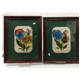 THEROEM PAINTINGS OF PANSIES