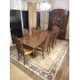 Dining table with two leaves