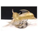 ARCHIMEDE SEGUSO MURANO GLASS DOLPHIN