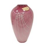 SIGNED 1994 ART GLASS VASE