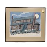 JIM ROBB PENCIL SIGNED AND NUMBERED PRINT OF THE P.C. RICHARDS