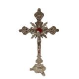  METAL FREE STANDING CRUCIFIX 