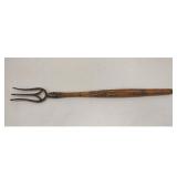 antique English toasting fork