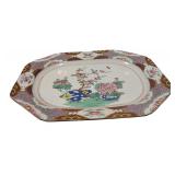 india tree pattern platter