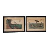 UTAGAWA HIROSHIGE WOODBLOCK PRINTS