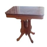 EASTLAKE MARBLE TOP SIDE TABLE