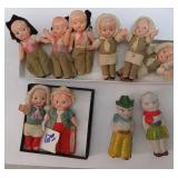 mini celluloid dolls