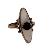 GOLD AGATE RING