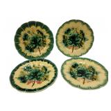French Majolica Plates