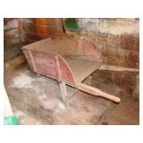 Nice wood wheelbarrow
