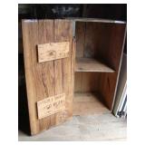 old barn box(on end)